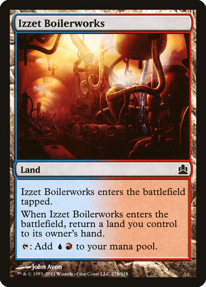 MTG: Commander 2011 278: Izzet Boilerworks 