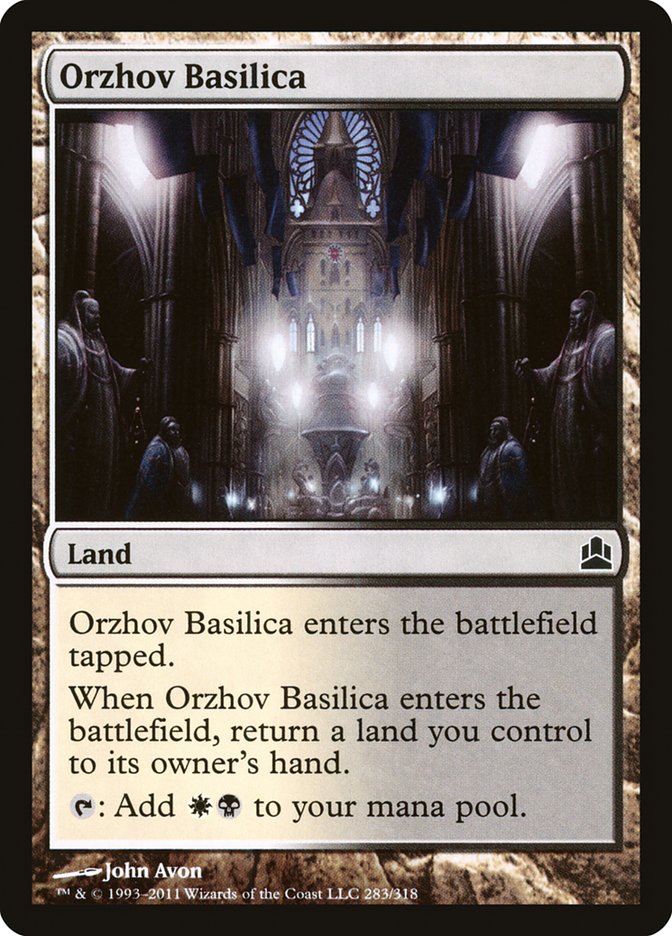 MTG: Commander 2011 283: Orzhov Basilica 