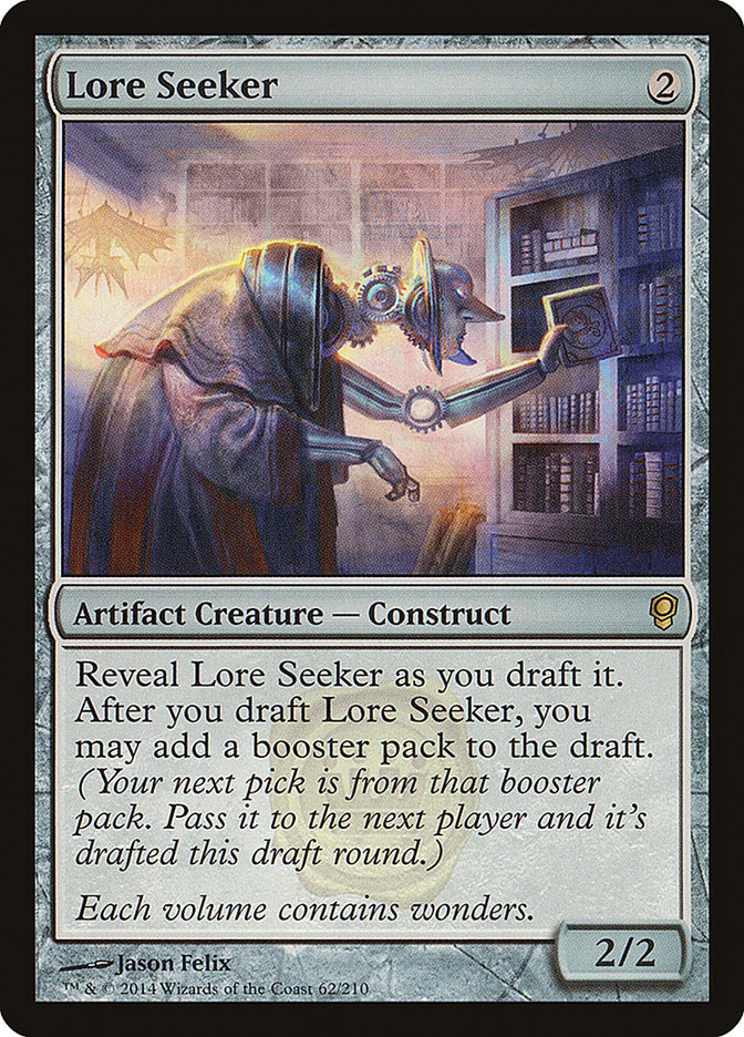 MTG: Conspiracy 062: Lore Seeker 