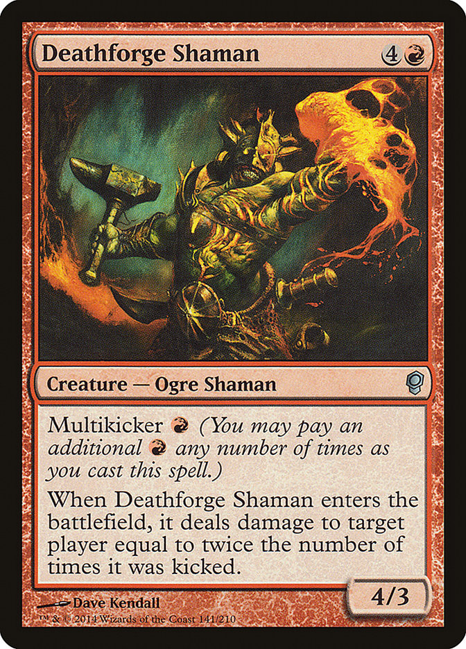 MTG: Conspiracy 141: Deathforge Shaman 