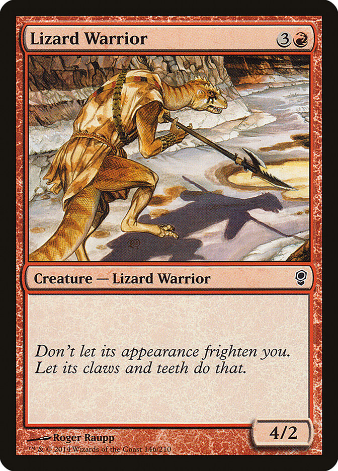 MTG: Conspiracy 146: Lizard Warrior 