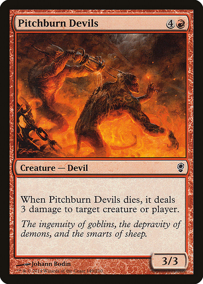 MTG: Conspiracy 149: Pitchburn Devils 