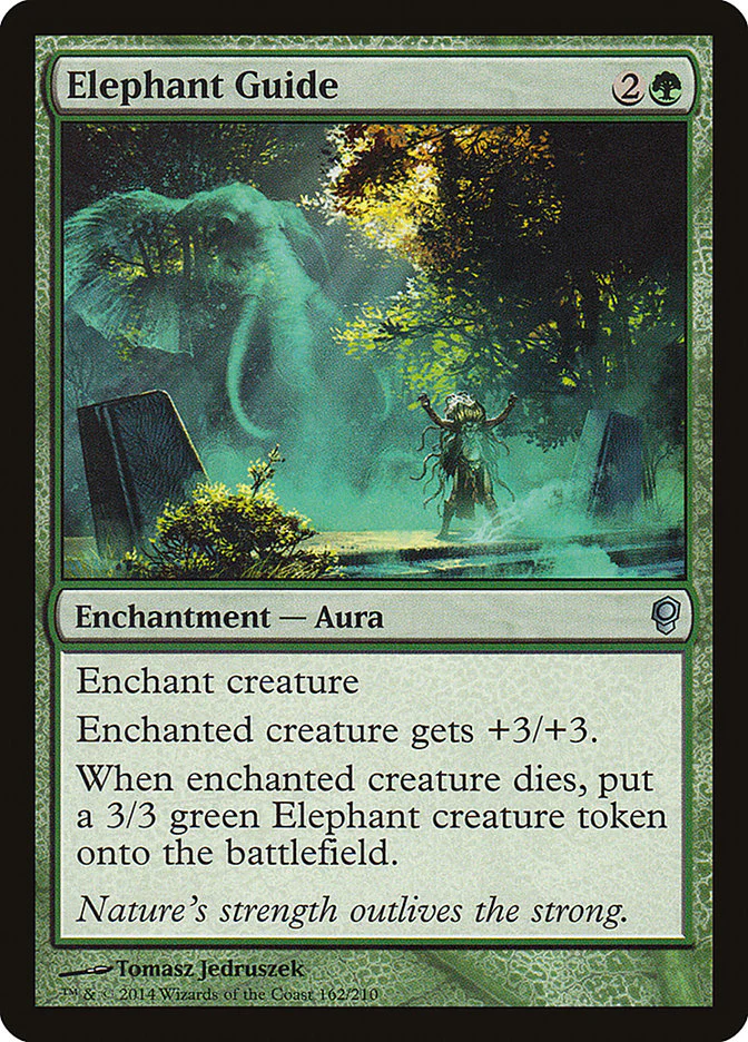 MTG: Conspiracy 162: Elephant Guide 