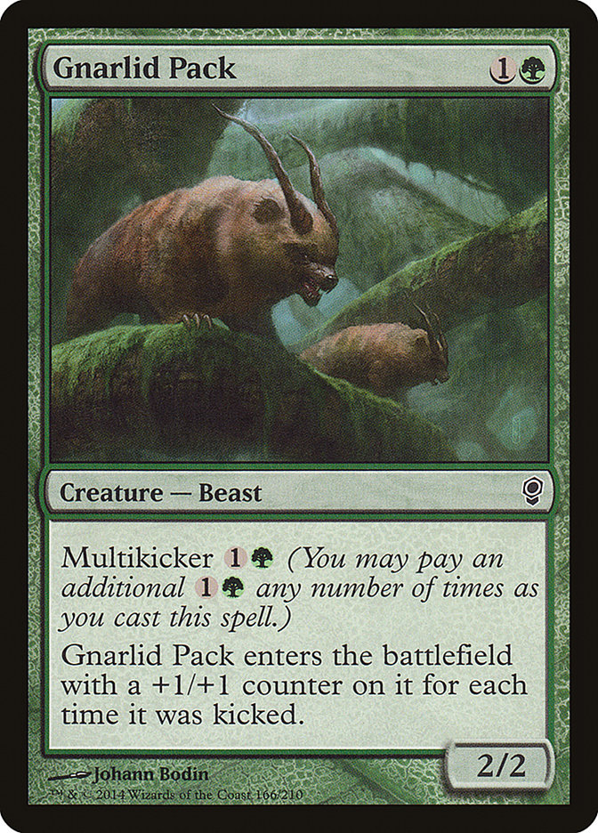 MTG: Conspiracy 166: Gnarlid Pack 