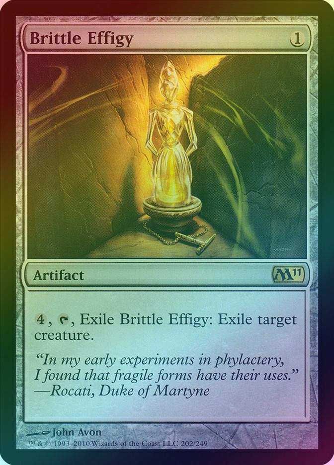 MTG: Core Set 2011 202: Brittle Effigy (FOIL) 