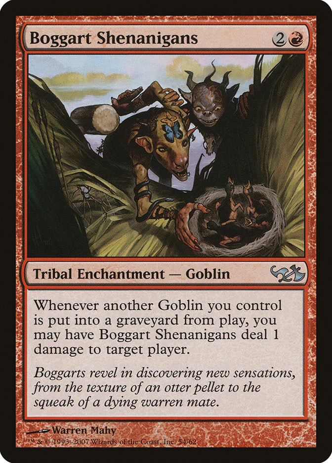 MTG: Duel Decks: Goblins vs Elves 054: Boggart Shenanigans 