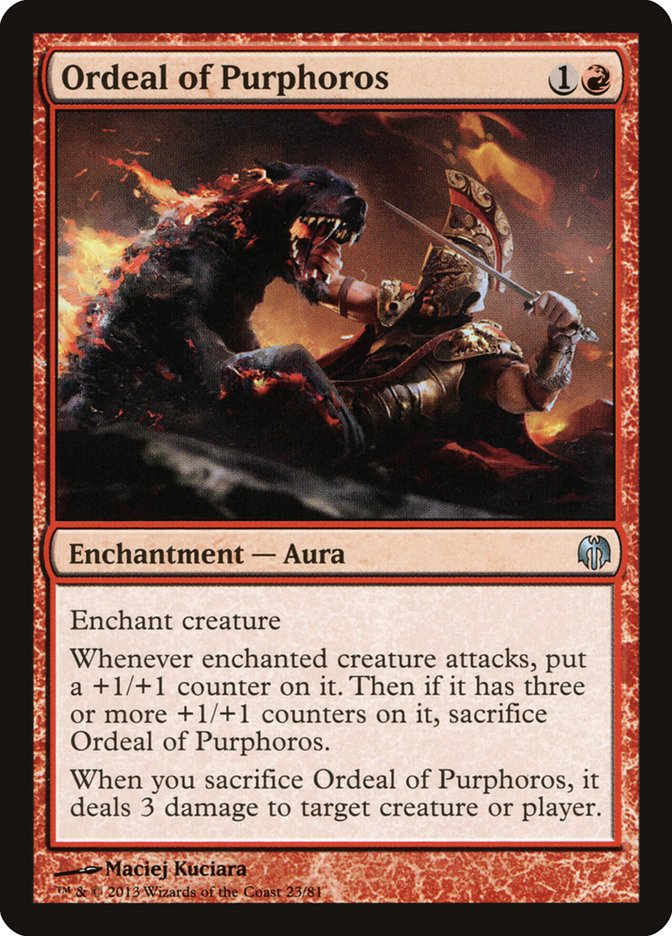 MTG: Duel Decks: Heroes vs Monsters 023: Ordeal of Purphoros 