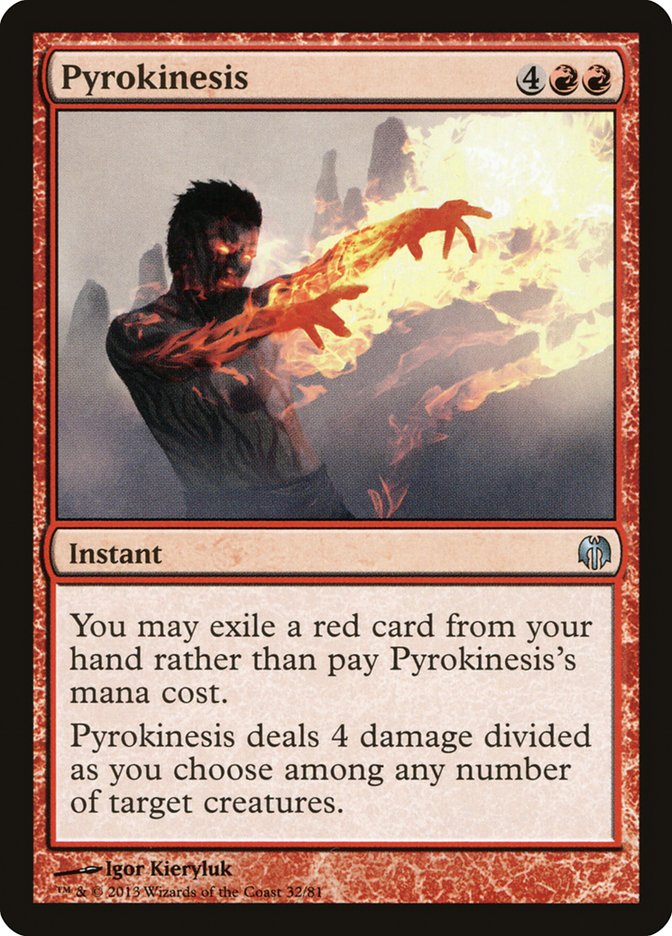 MTG: Duel Decks: Heroes vs Monsters 032: Pyrokinesis 