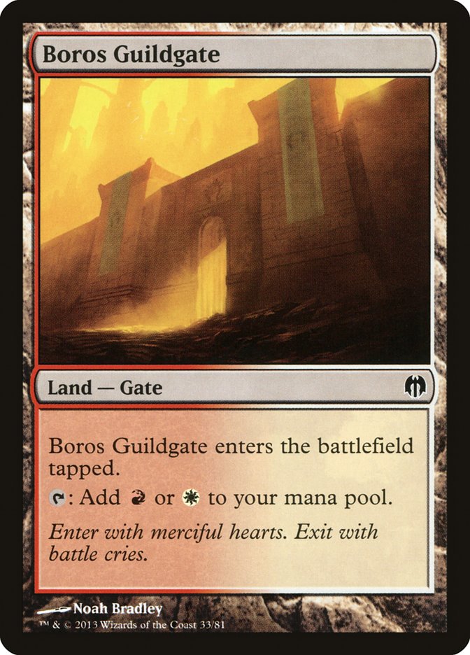 MTG: Duel Decks: Heroes vs Monsters 033: Boros Guildgate 