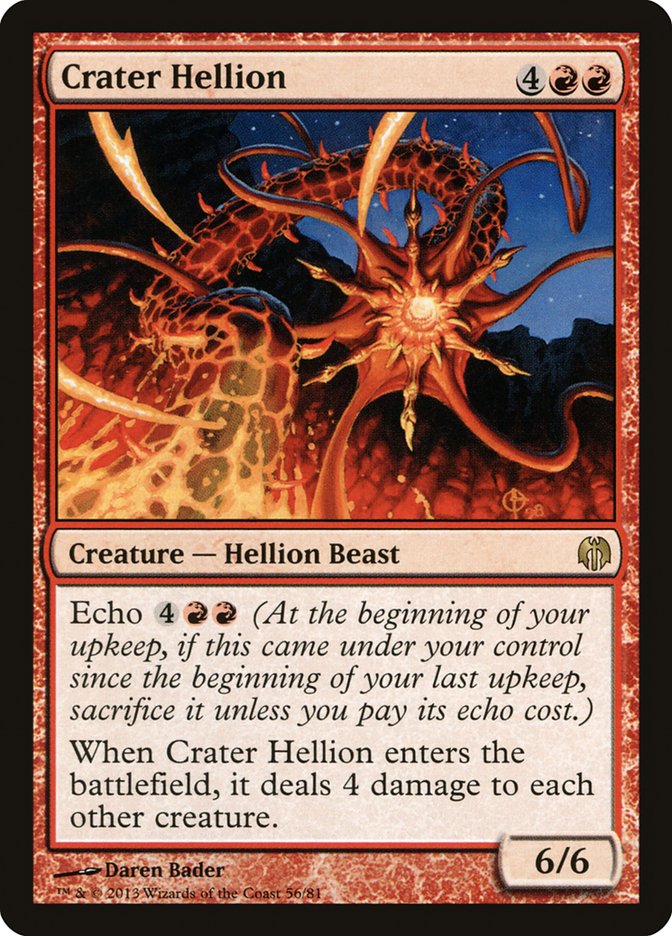 MTG: Duel Decks: Heroes vs Monsters 056: Crater Hellion 