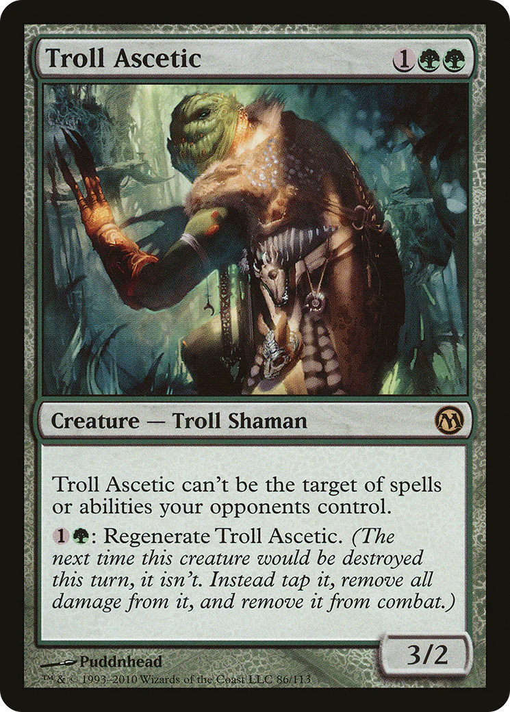 MTG: Duels of the Planeswalkers 086: Troll Ascetic 