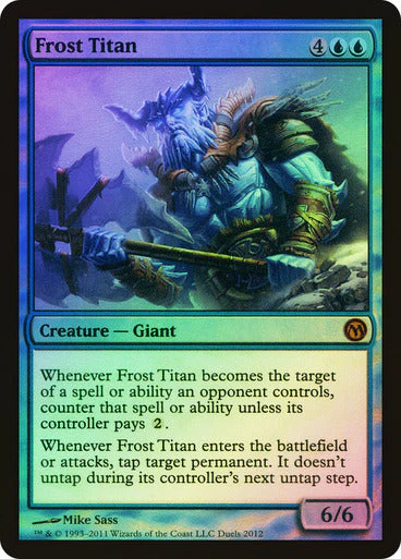 MTG: Duels of the Planeswalkers: Frost Titan (FOIL PROMO) 