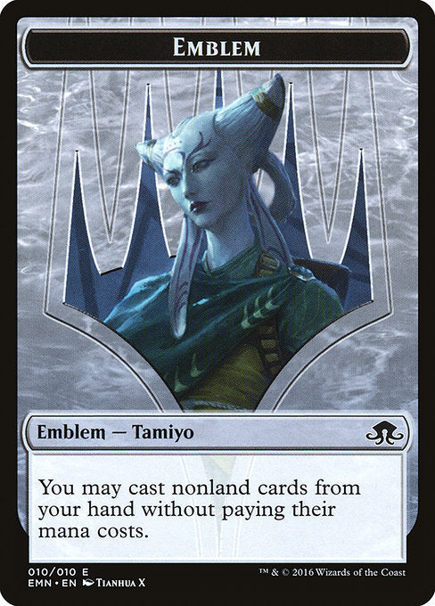 MTG: Eldritch Moon: Emblem 10: Tamiyo Field Researcher  