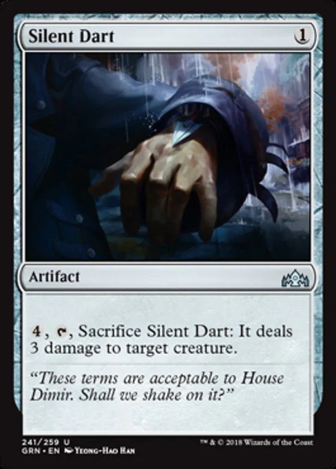 MTG Guilds of Ravnica 241: Silent Dart 