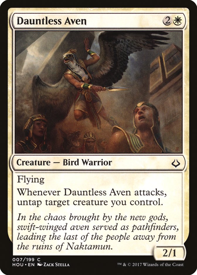 MTG: Hour of Devastation 007: Dauntless Aven 