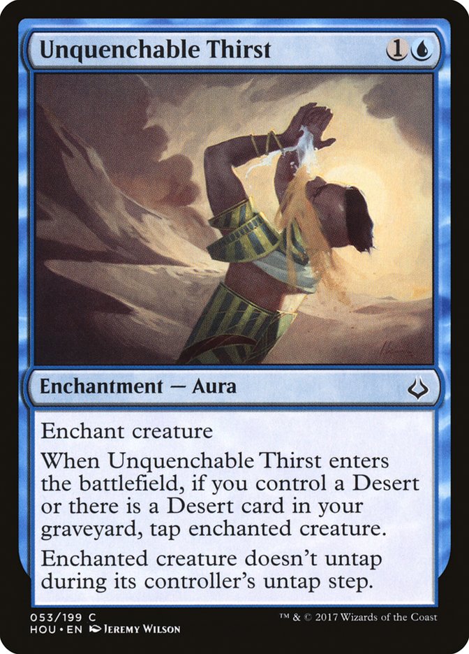 MTG: Hour of Devastation 053: Unquenchable Thirst 