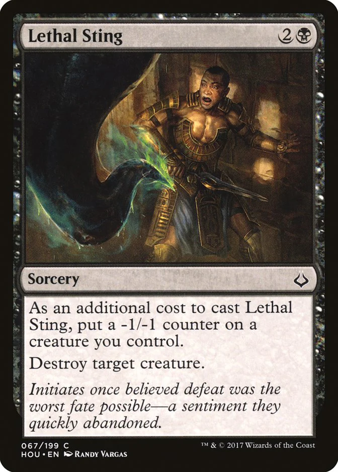 MTG: Hour of Devastation 067: Lethal Sting 