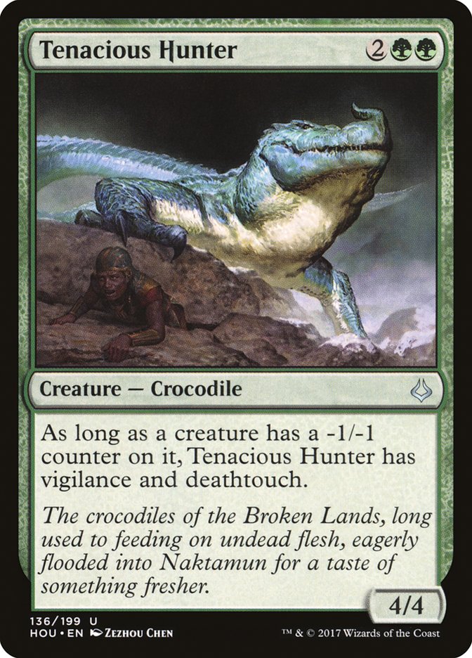 MTG: Hour of Devastation 136: Tenacious Hunter 