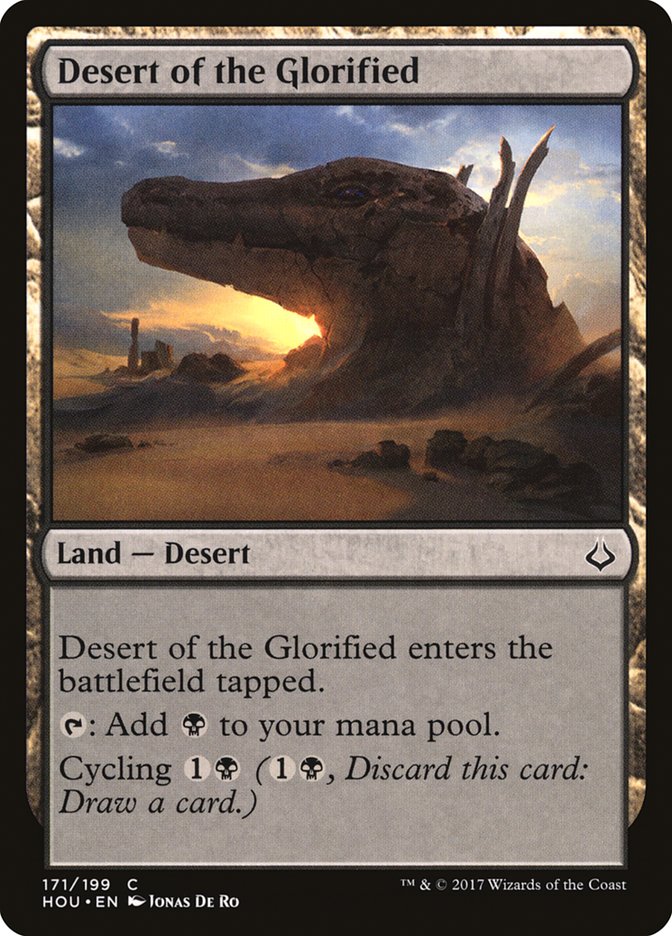 MTG: Hour of Devastation 171: Desert of the Glorified 