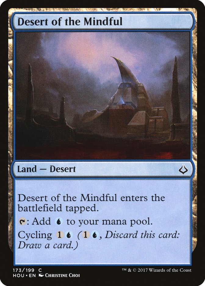 MTG: Hour of Devastation 173: Desert of the Mindful 