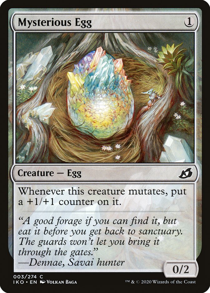 MTG: Ikoria: Lair of Behemoths 003: Mysterious Egg 