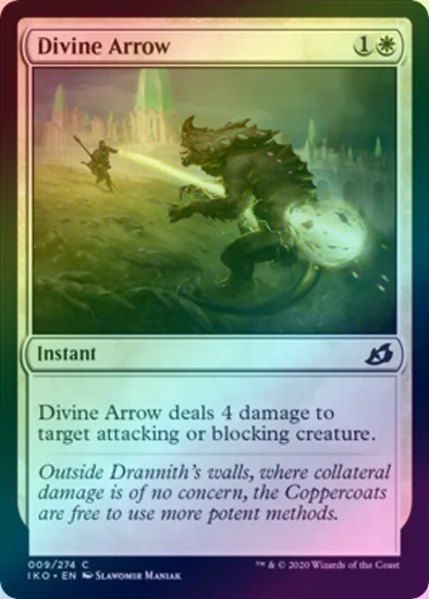 MTG: Ikoria: Lair of Behemoths 009: Divine Arrow (FOIL) 