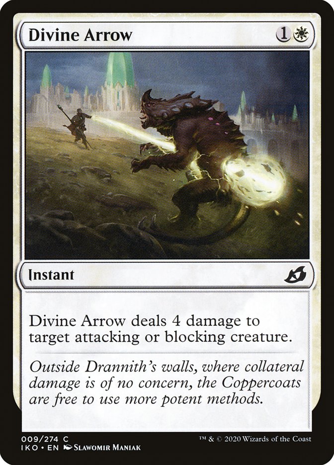 MTG: Ikoria: Lair of Behemoths 009: Divine Arrow 