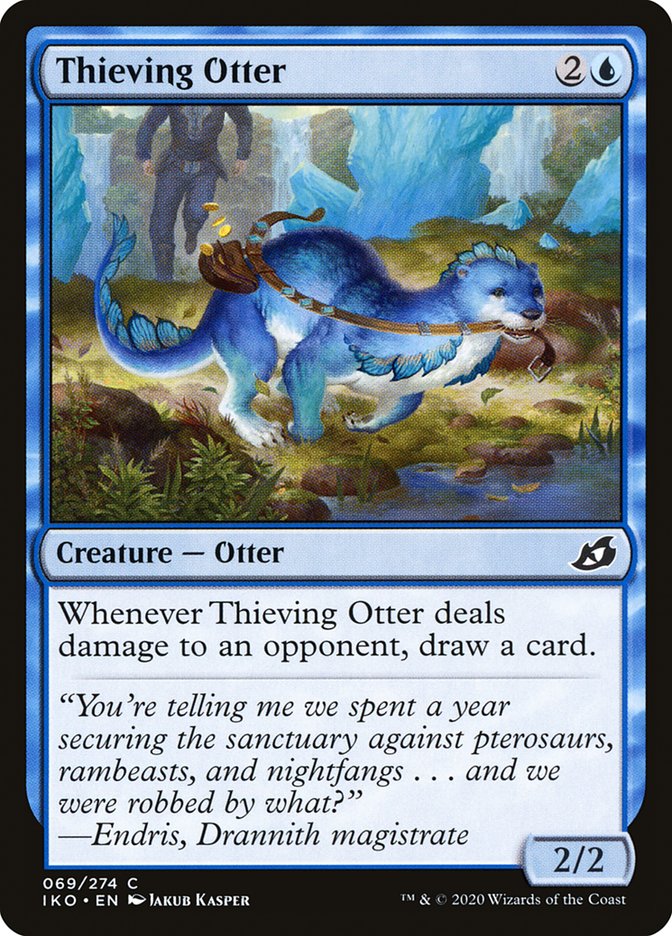 MTG: Ikoria: Lair of Behemoths 069: Thieving Otter 