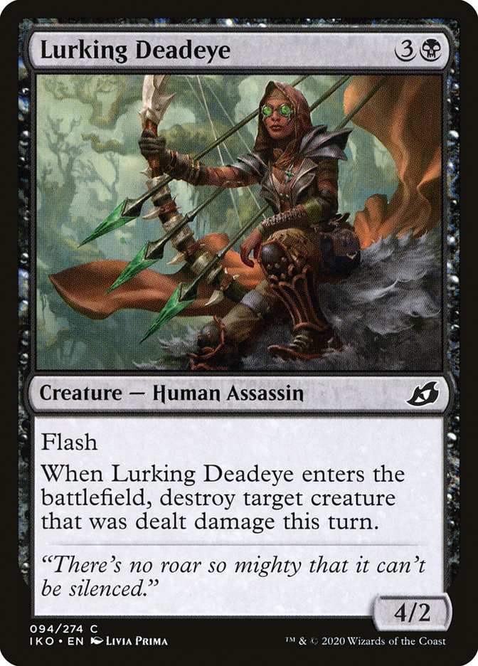 MTG: Ikoria: Lair of Behemoths 094: Lurking Deadeye 