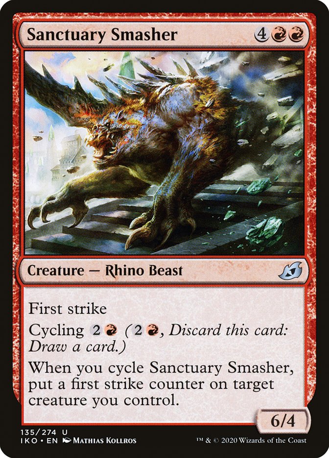 MTG: Ikoria: Lair of Behemoths 135: Sanctuary Smasher 