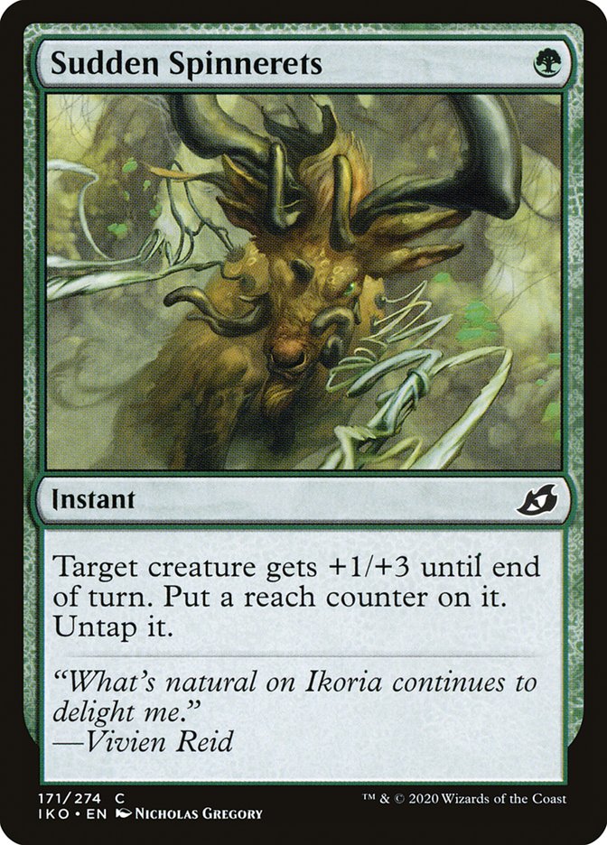 MTG: Ikoria: Lair of Behemoths 171: Sudden Spinnerets 