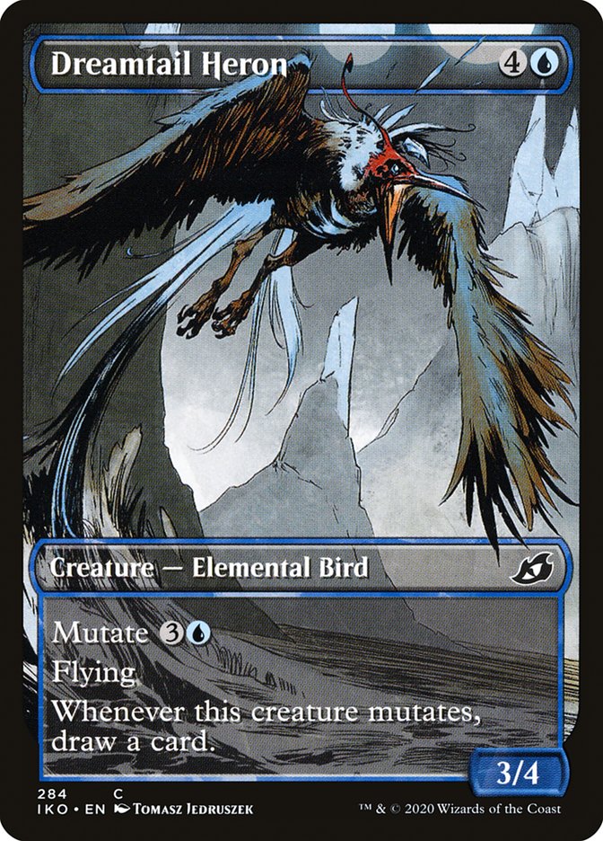 MTG: Ikoria: Lair of Behemoths 284: Dreamtail Heron 