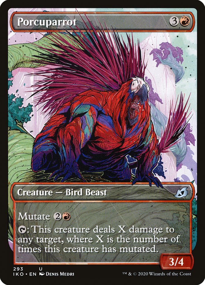 MTG: Ikoria: Lair of Behemoths 293: Porcuparrot 