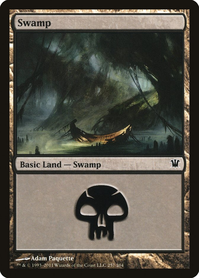 MTG: Innistrad 257: Swamp (FOIL) 