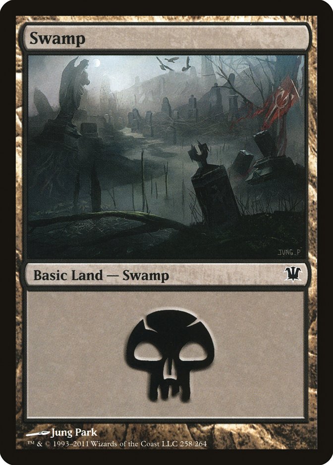 MTG: Innistrad 258: Swamp (FOIL) 