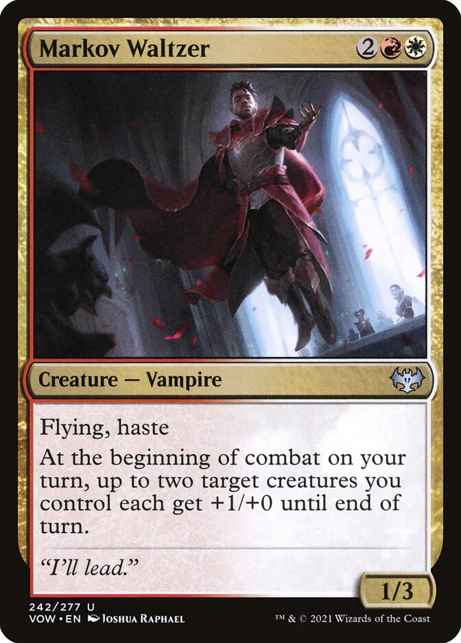 MTG: Innistrad: Crimson Vow 242: Markov Waltzer 