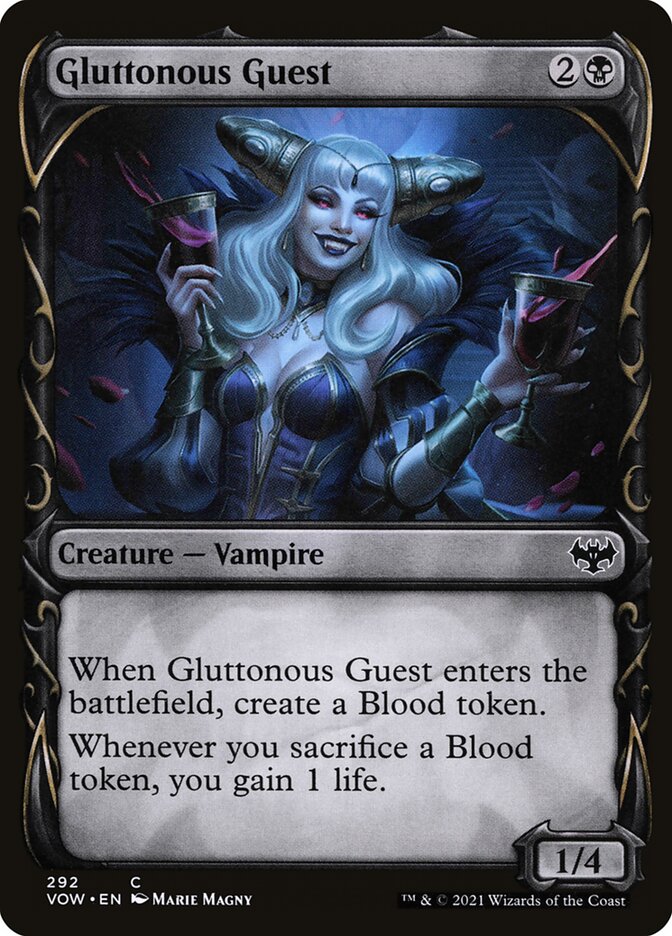 MTG: Innistrad: Crimson Vow 292: Gluttonous Guest 