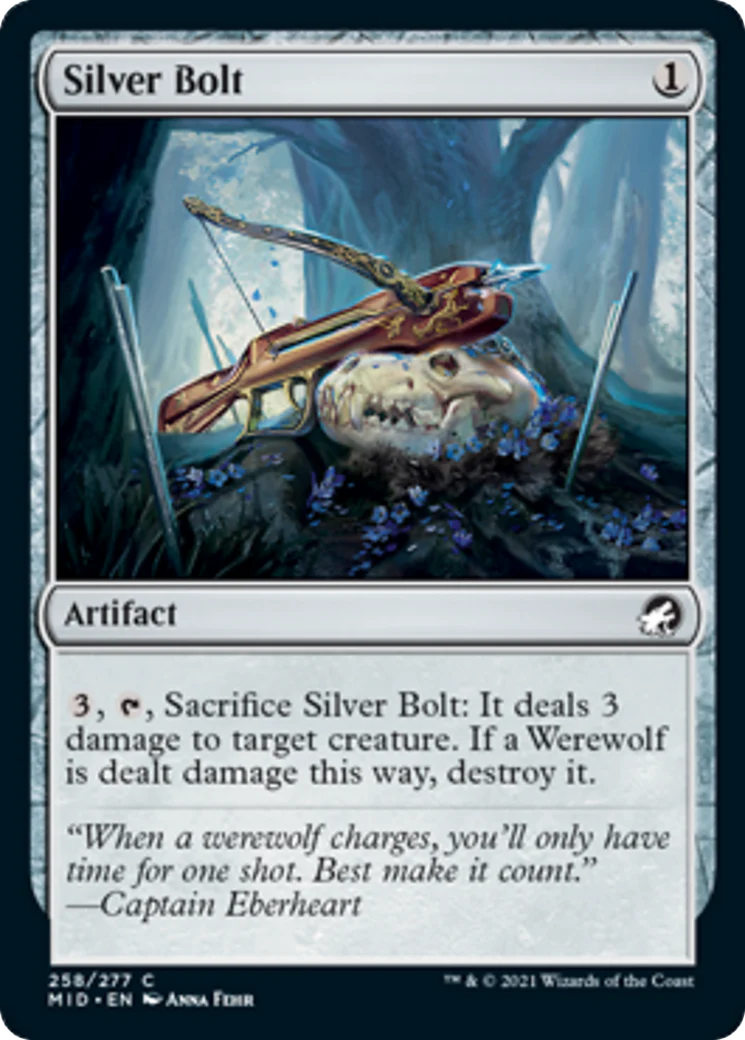 MTG: Innistrad: Midnight Hunt 258 Silver Bolt 