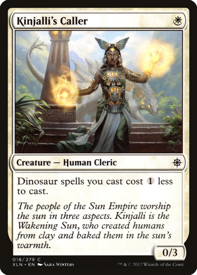 MTG: Ixalan 018: Kinjallis Caller 