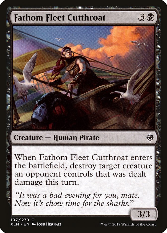 MTG: Ixalan 107: Fathom Fleet Cutthroat 