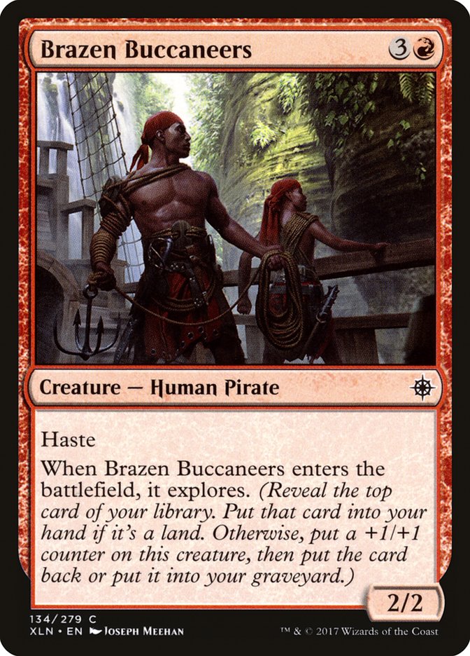 MTG: Ixalan 134: Brazen Buccaneers 