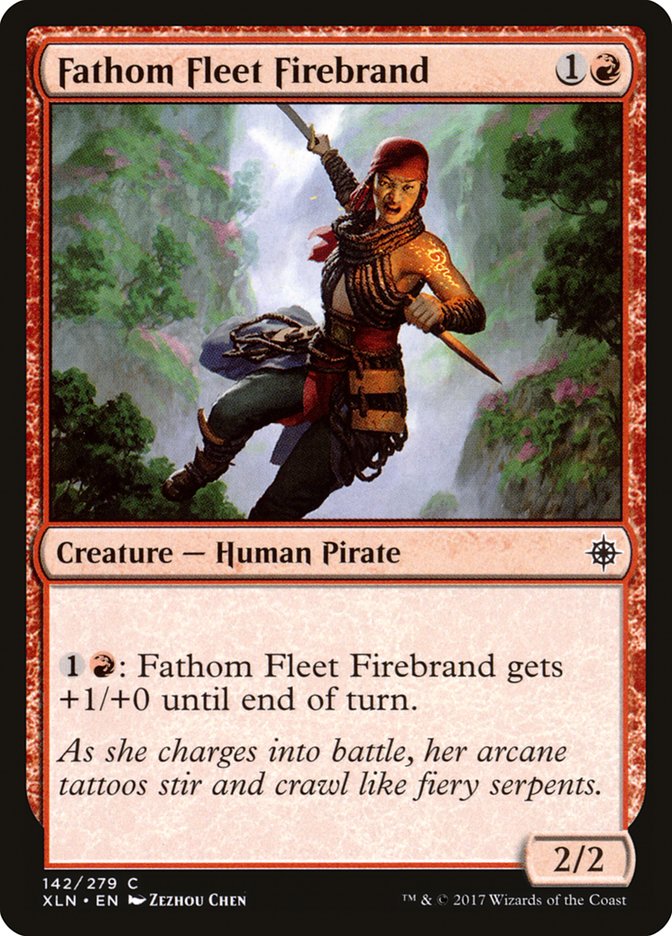 MTG: Ixalan 142: Fathom Fleet Firebrand 