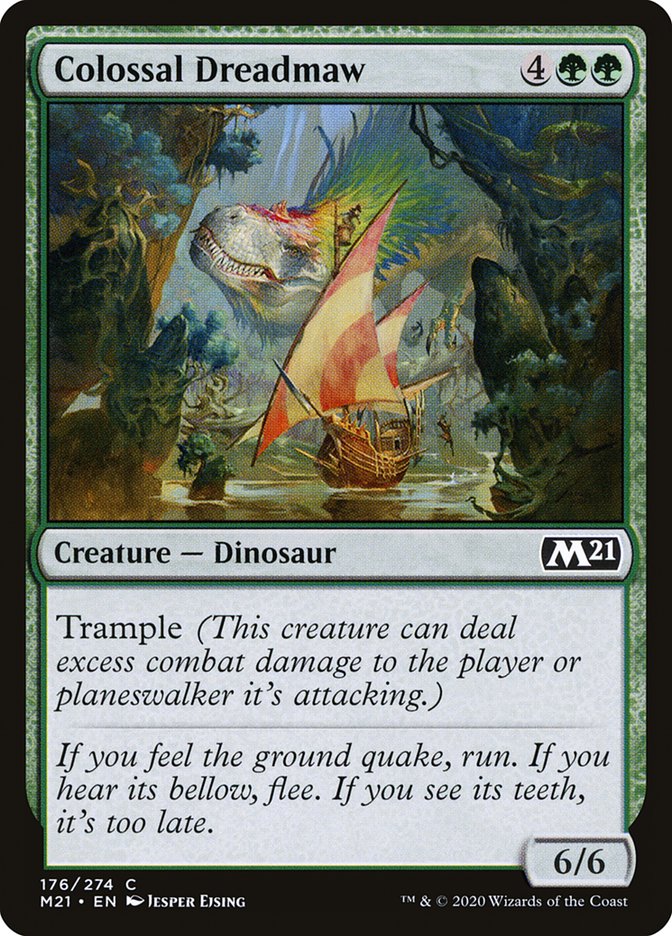 MTG: Ixalan 180: Colossal Dreadmaw 