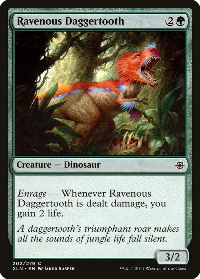 MTG: Ixalan 202: Ravenous Daggertooth 