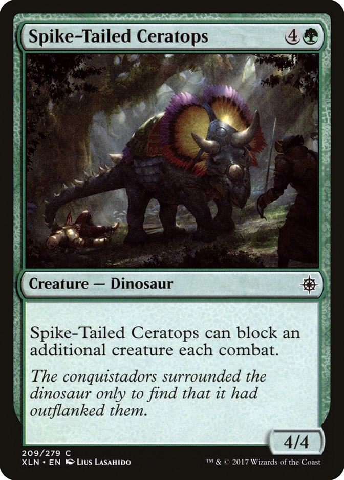 MTG: Ixalan 209: Spiked-Tailed Ceratops 