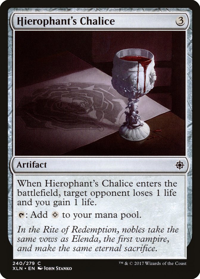 MTG: Ixalan 240: Hierophants Chalice 