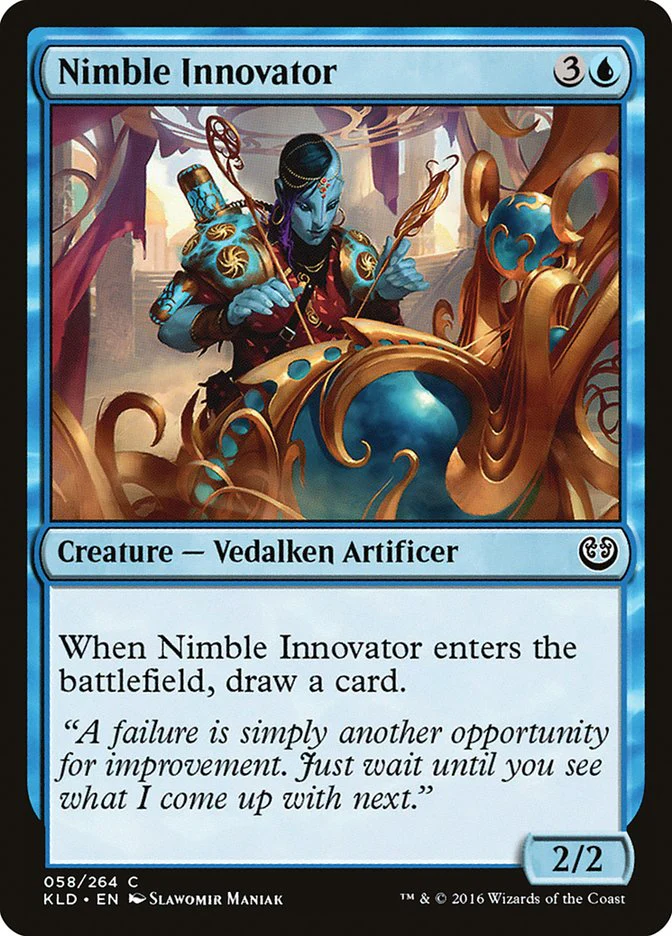 MTG: Kaladesh 058: Nimble Innovator 