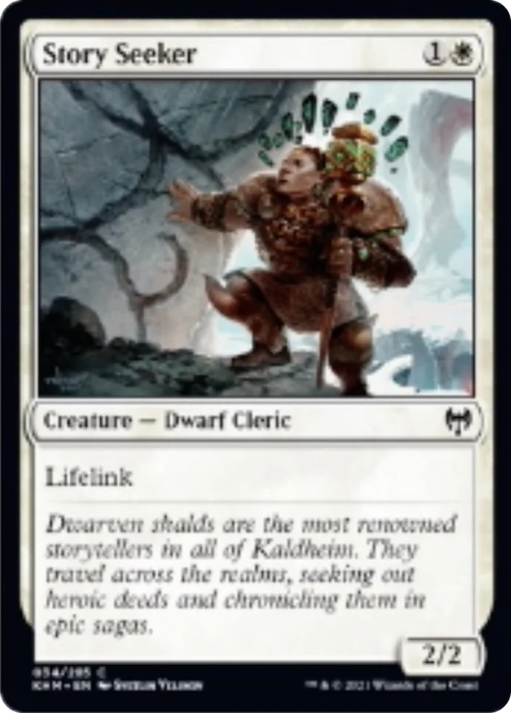 MTG: Kaldheim 034: Story Seeker 