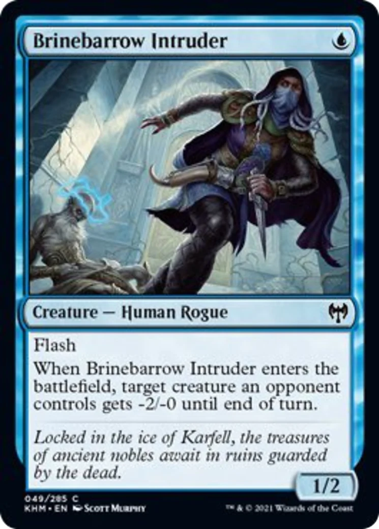 MTG: Kaldheim 049: Brinebarrow Intruder 