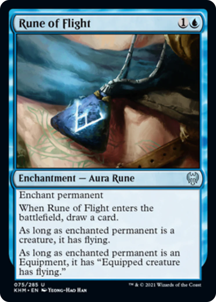 MTG: Kaldheim 075: Rune of Flight 